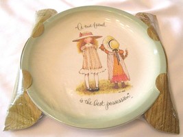 Holly Hobbie A True Friend Is The Best Possession Plate Collectors Edition New - £7.86 GBP