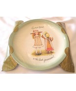 Holly Hobbie A TRUE FRIEND IS THE BEST POSSESSION Plate Collectors Editi... - £7.86 GBP