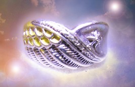 HAUNTED DIAMOND RING ANGEL OF DIVINE & MIRACULOUS FORTUNE MAGICK SCHOLARS - $267.77