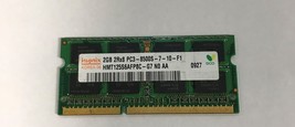 Hynix 2 GB SO-DIMM 1066 MHz DDR3 SDRAM Memory HMT125S6AFP8C-G7 - $2.49