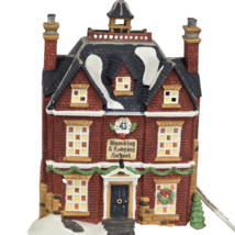 Dept 56 Boarding and Lodging School Dickens Village Series Lighted Xmas 5810 6 - $27.07