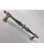 RIK 1985 Polished Nickel 5&quot; cc Solid Brass Ornate beautiful Cabinet Hand... - $31.37 CAD