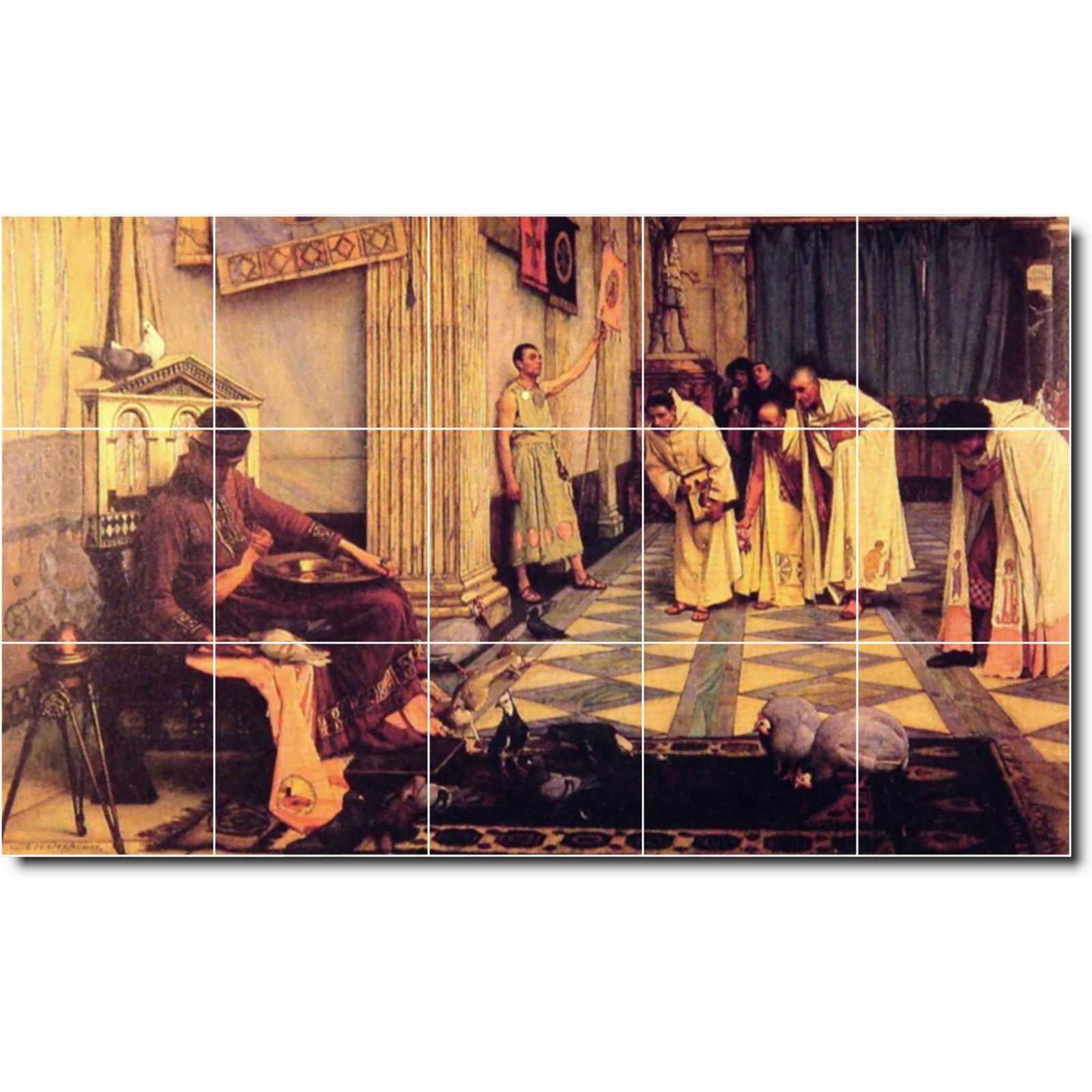 Waterhouse john the favourites of the emperor honorious