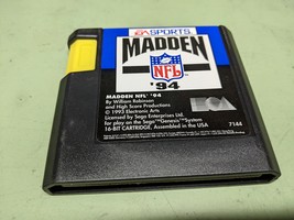 Madden NFL &#39;94 Sega Genesis Cartridge Only - £3.89 GBP