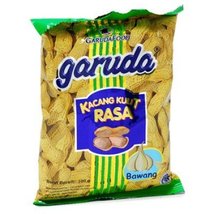 Garuda Kacang Kulit Rasa Bawang - Roasted Peanuts Garlic Flavor, 3.52 Oz... - £25.68 GBP