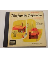 Sholem Aleichems Tales From The Old Country Howard Da Silva DU5  Decca 4... - £67.07 GBP