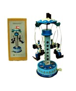 TIN TOY FRENCH SAILORS CAROUSEL Lever Action Collectible Vintage Style L... - €17,44 EUR