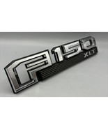 Ford F-150 XLT Emblem Badge Shiny Chrome Replacement Part - $194.03 MXN