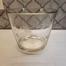 Princess House Heritage Ice Bucket Bowl Planter 4 7/8 x 5 7/8 Blown Glas... - $9.89