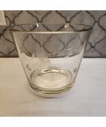 Princess House Heritage Ice Bucket Bowl Planter 4 7/8 x 5 7/8 Blown Glas... - $9.89