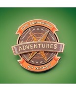 ADVENTURES BY DISNEY 10TH ANNIVERSARY SPINNER Vacation Trading PIN Glitt... - $281.33 MXN