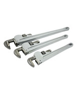 3pcs Aluminum Pipe Wrenches Set 14&quot; 18&quot; &amp; 24&quot; Wrench Fast Jaw Grip &amp; Rel... - $68.24