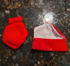 Vintage Barbie Red Flare #939 Hat &amp; Purse - £14.39 GBP