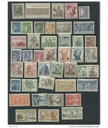 Czechoslovakia  1954 Mi 844-888+Block 15  MNH Complete Year (-1 stamp) C... - £40.79 GBP