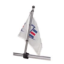 Sea-Dog Stainless Steel Rail Mount Flagpole - 30&quot; [327124-1] - £20.68 GBP