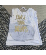 Girl’s Disney Cinderella Tshirt Size 10 CHASE YOUR DREAMS - £7.80 GBP