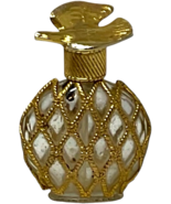 Vtg Nina Ricci L&#39;Air du Temps Perfume Bottle Empty  1/6 oz Gold Filigree... - $468.00 MXN