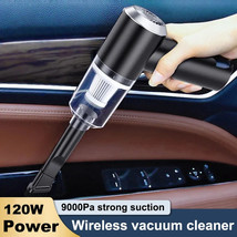 120W Car Auto Vacuum Cleaner Mini Duster Cordless Portable Rechargeable ... - $17.99