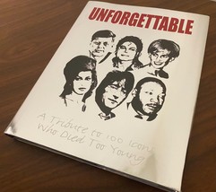 Unforgettable: A Tribute To 100 Icons Who Died Too Young - £15.78 GBP