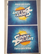 Sunny Delight Fuerza Para Brillar Preproduction Advertising Art Work Pow... - $18.95