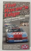 M) The Racer&#39;s Edge (VHS, 1996) Video Cassette Tape Ricard Petty Mario A... - £3.95 GBP