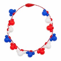 LightUp Mickey Mouse Americana Necklace - £23.67 GBP