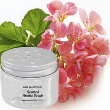 Rose Geranium Scented Aroma Beads Room/Car Air Freshener - £22.38 GBP+