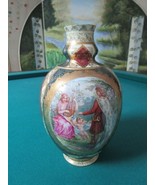 Josef Riedl On Royal Vienna Vase Decanter Bottle Fragonard King And Maiden - $198.98