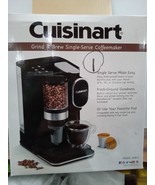 Cuisinart DGB-2 Grind &amp; Brew Single Serve Coffeemaker Used | Tp634 - £67.73 GBP