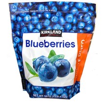 Kirkland Signature Whole Dried Blueberries 20 oz  - £14.38 GBP
