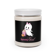 Cute candle spooky girl halloween candles girly halloween office decor ghost  - £22.31 GBP