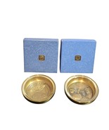 Vintage Bates &amp; Klinke Brass Dishes Mt. Rushmore Royal Gorge w/ Boxes USA - $29.70