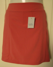Croft and Barrow Mid-rise Skort Size X-Large Coral - £13.19 GBP