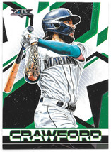 2021 Topps Fire #190 J.P. Crawford Seattle Mariners - £1.56 GBP