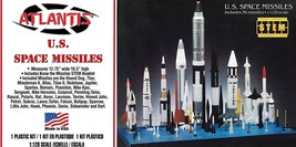 Atlantis Models Model Kit U.S. Space Missiles (1/128 Scale) SW - £31.60 GBP
