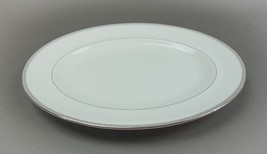 Wedgwood Vera Wang Grosgrain Platinum Bone China Oval Serving Platter 14&quot; - £73.17 GBP