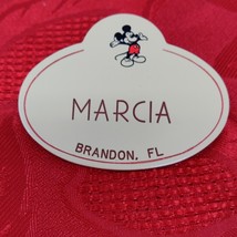 VINTAGE DISNEY MICKEY Cast Member Name Tag Employee Badge Marcia Pin - $167.53 MXN