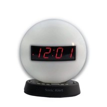 Sonic Glow SBW100NL Nightlight Alarm Clock - £50.47 GBP