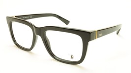 TOD&#39;S Eyeglasses Frame TO5116 001 Cellulose Acetate Black Italy Made 53-... - $186.90
