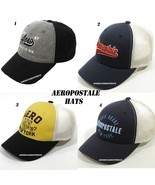 AEROPOSTALE NEW MEN&#39;S LOGO CLASSIC BASEBALL CAP/HAT ADJUSTABLE STRAP NWT  - $27.28 CAD