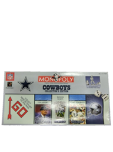 Vintage 2003 Nfl Dallas Cowboys Monopoly Collector&#39;s Edition Hard To Find Rare - £41.32 GBP