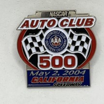 2004 AAA Auto Club 500 California Speedway Fontana Racing NASCAR Enamel Hat Pin - £6.30 GBP