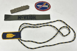Mixed Lot of Vintage Military Patches and Badges - $15.79