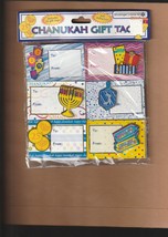 CHANUKAH 3-D Self Adhesive Gift TAGS (Include 12 gifts tags) New, Sealed - $8.99
