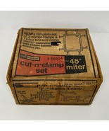 Vintage Sears Craftsman 45° Miter Cut-N-Clamp Set 9-66614 with Box - $28.25