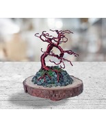 Copper wire bonsai tree, handmade tree of life, home decor gift, Mother Day gift - $28.00