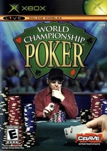 XBOX World Championship Poker Video Game casino card texas hold-em multiplayer - £3.67 GBP