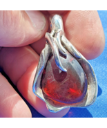 VERY LARGE 24 Grams Authentic Baltic Amber Handmade 925 Sterling Silver ... - $5,072.40 MXN