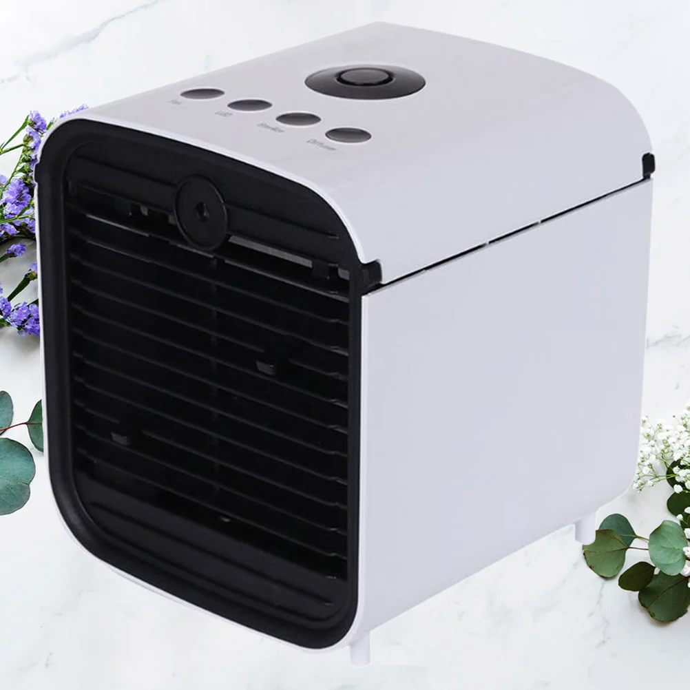 1PC USB Mini Portable Air Conditioner Humidifier For Office Purifier LED Light D - £124.22 GBP