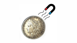 Steel Morgan Dollar Rep (1 coin) by Shawn Magic - $18.76